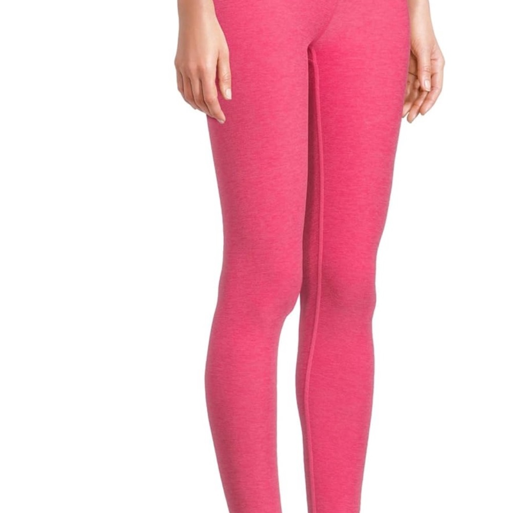 Beyond Yoga Women's Space-dye Hot Pink Leggings